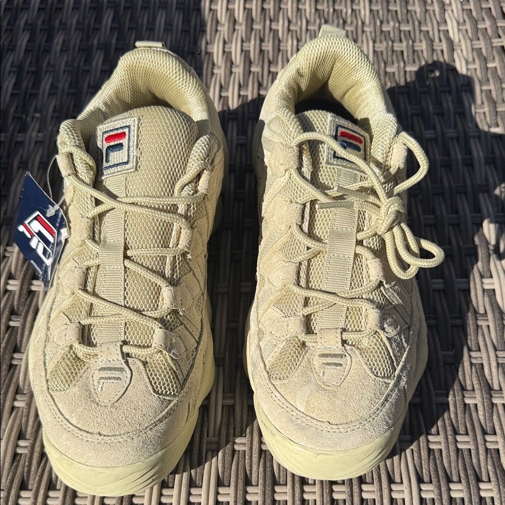 Fila Beige Lifestyle Sneakers Men’s Sz 9.5